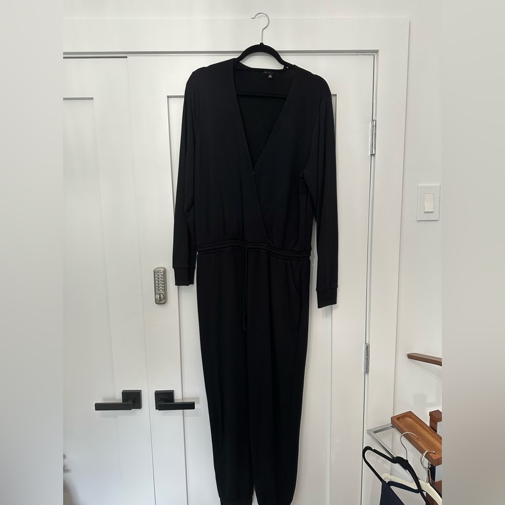 Beyond yoga sweat jumpsuit. Size Large.